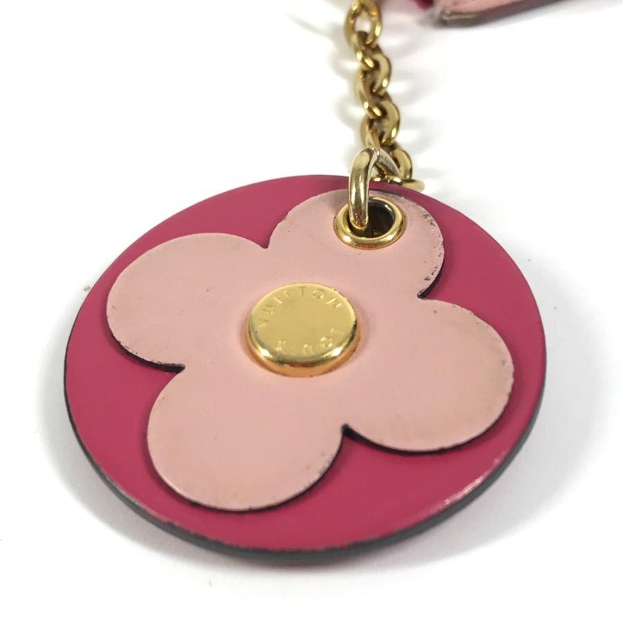 LOUIS VUITTON ルイヴィトン M67494 ポルトカルト・ジップ フラワーチャーム 小銭入れ 財布 モノグラム コインケース ピンク【中古】 | LOUIS VUITTON | 06