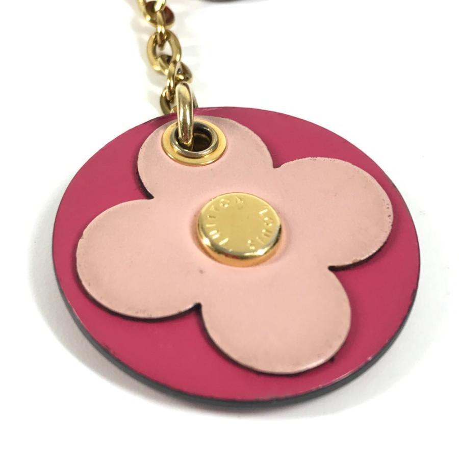 LOUIS VUITTON ルイヴィトン M67494 ポルトカルト・ジップ フラワーチャーム 小銭入れ 財布 モノグラム コインケース ピンク【中古】 | LOUIS VUITTON | 07