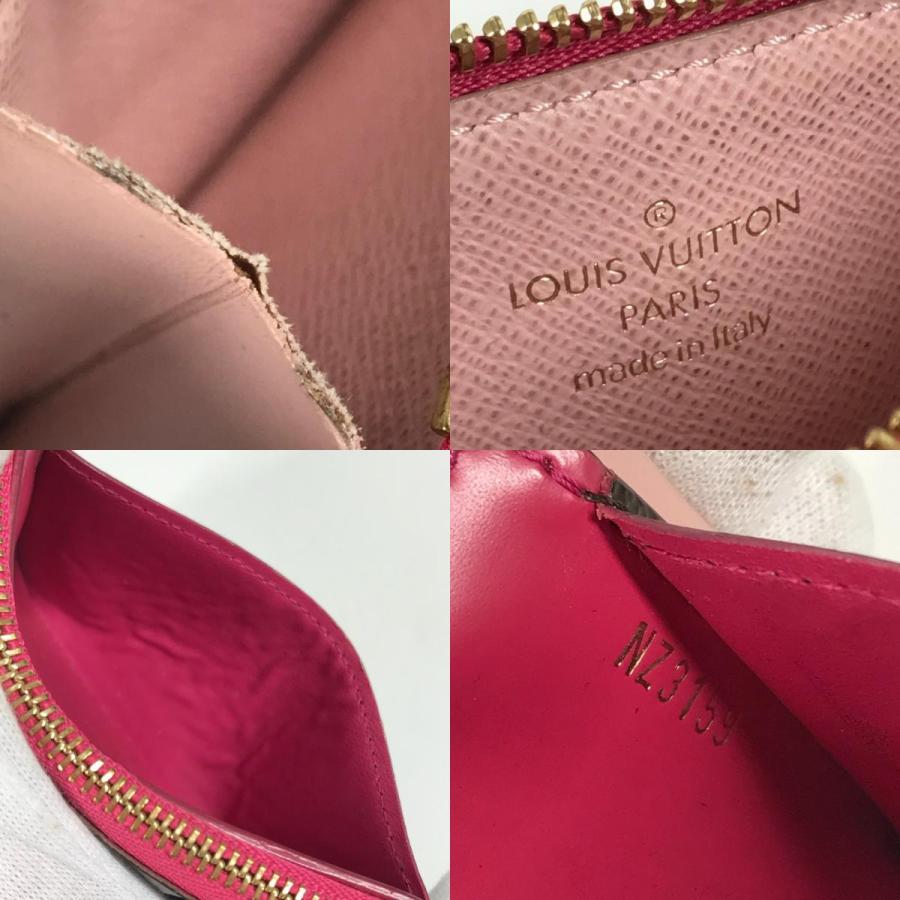 LOUIS VUITTON ルイヴィトン M67494 ポルトカルト・ジップ フラワーチャーム 小銭入れ 財布 モノグラム コインケース ピンク【中古】 | LOUIS VUITTON | 09