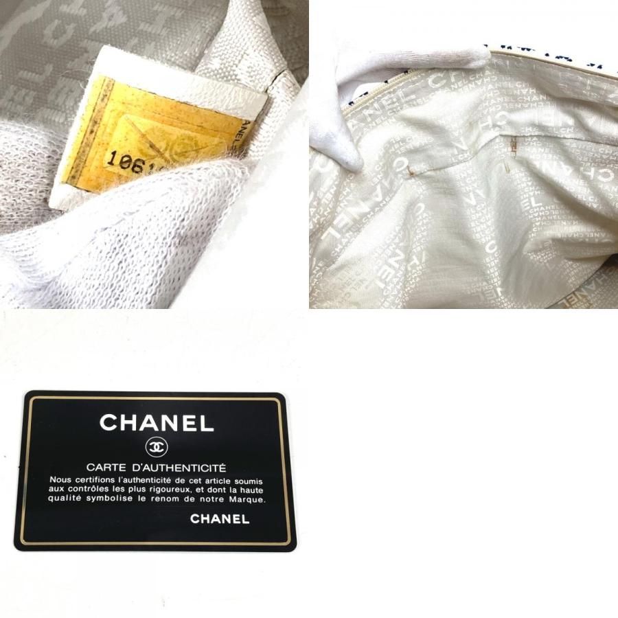 CHANEL シャネル アラベスク カバン トートバッグ ハンドバッグ ホワイト レディース【中古】 | CHANEL | 09