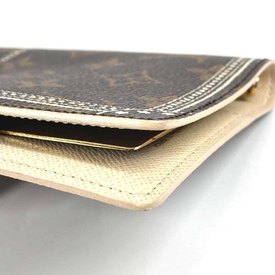 LOUIS VUITTON ルイヴィトン R20968  アジェンダPM システム手帳 ステーショナリー モノグラム トランク 手帳カバー ブラウン 【中古】 | LOUIS VUITTON | 04