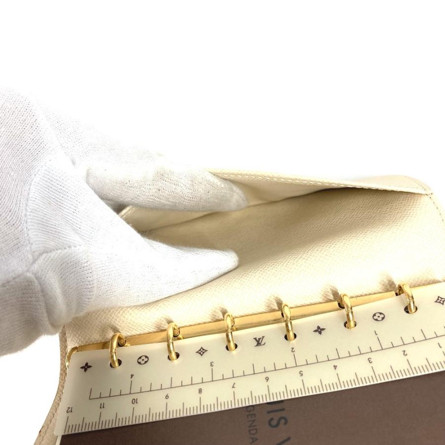 LOUIS VUITTON ルイヴィトン R20968  アジェンダPM システム手帳 ステーショナリー モノグラム トランク 手帳カバー ブラウン 【中古】 | LOUIS VUITTON | 08