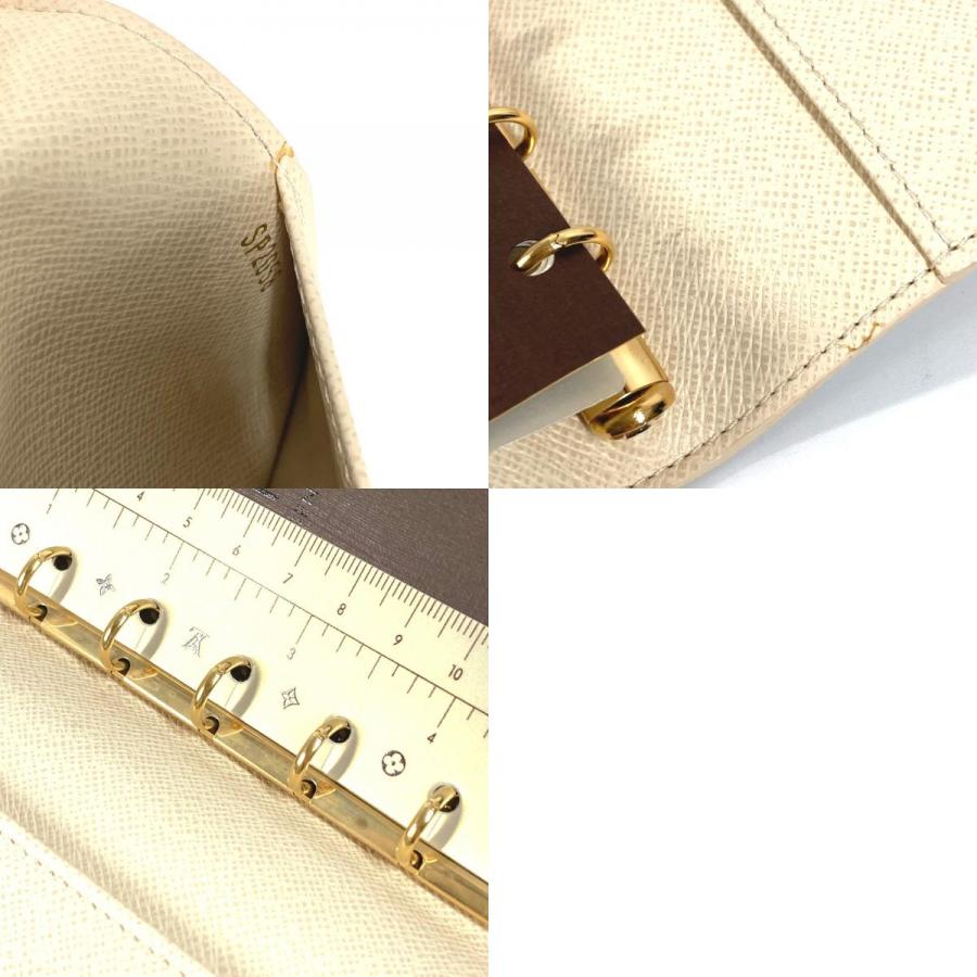 LOUIS VUITTON ルイヴィトン R20968  アジェンダPM システム手帳 ステーショナリー モノグラム トランク 手帳カバー ブラウン 【中古】 | LOUIS VUITTON | 09
