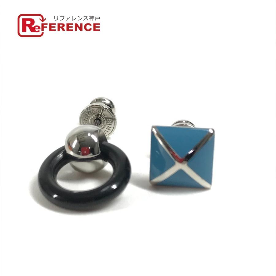 新品同様 HERMES エルメス メドールXO メドール XO アクセサリー ピアス ブルー ユニセックス【中古】 | HERMES