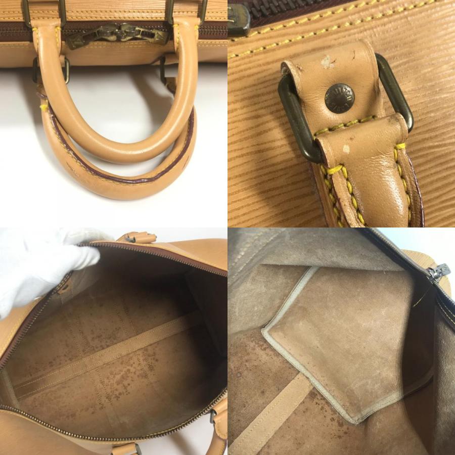 LOUIS VUITTON ルイヴィトン M42976  キーポル45 旅行バッグ トラベルバッグ エピ ボストンバッグ ウィニペグベージュ ベージュ【中古】 | LOUIS VUITTON | 08