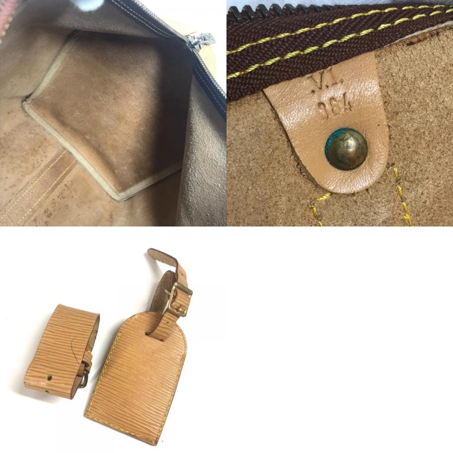LOUIS VUITTON ルイヴィトン M42976  キーポル45 旅行バッグ トラベルバッグ エピ ボストンバッグ ウィニペグベージュ ベージュ【中古】 | LOUIS VUITTON | 09