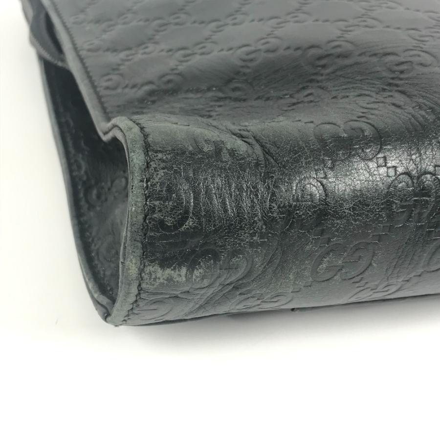 GUCCI グッチ 152604  グッチシマ GG ロゴ ビジネスバッグ カバン トートバッグ ハンドバッグ 書類バッグ ブリーフケース ブラック【中古】 | GUCCI | 05