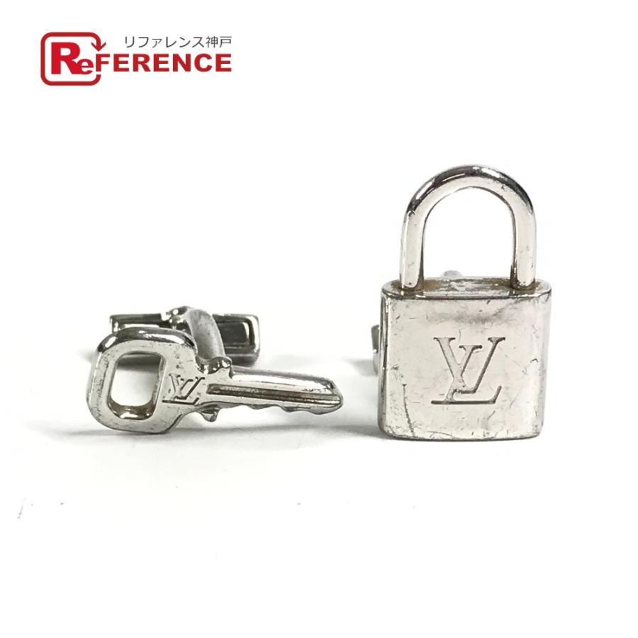 LOUIS VUITTON ルイヴィトン  M64600  ブトン ドゥ マンシェット・カデナ エ クレ アクセサリー ダミエケース付き カフス シルバー【中古】 | LOUIS VUITTON