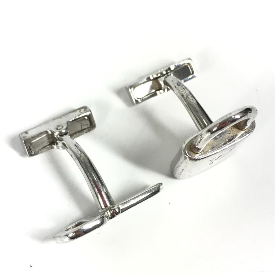 LOUIS VUITTON ルイヴィトン  M64600  ブトン ドゥ マンシェット・カデナ エ クレ アクセサリー ダミエケース付き カフス シルバー【中古】 | LOUIS VUITTON | 08