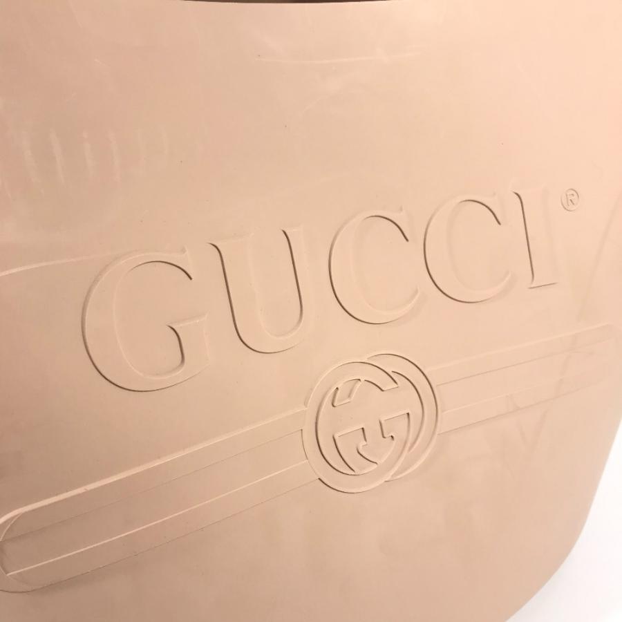 GUCCI グッチ 511261 バケツバッグ ロゴ ランドリーバッグ カバン  ハンドバッグ ベージュ レディース【中古】 | GUCCI | 07