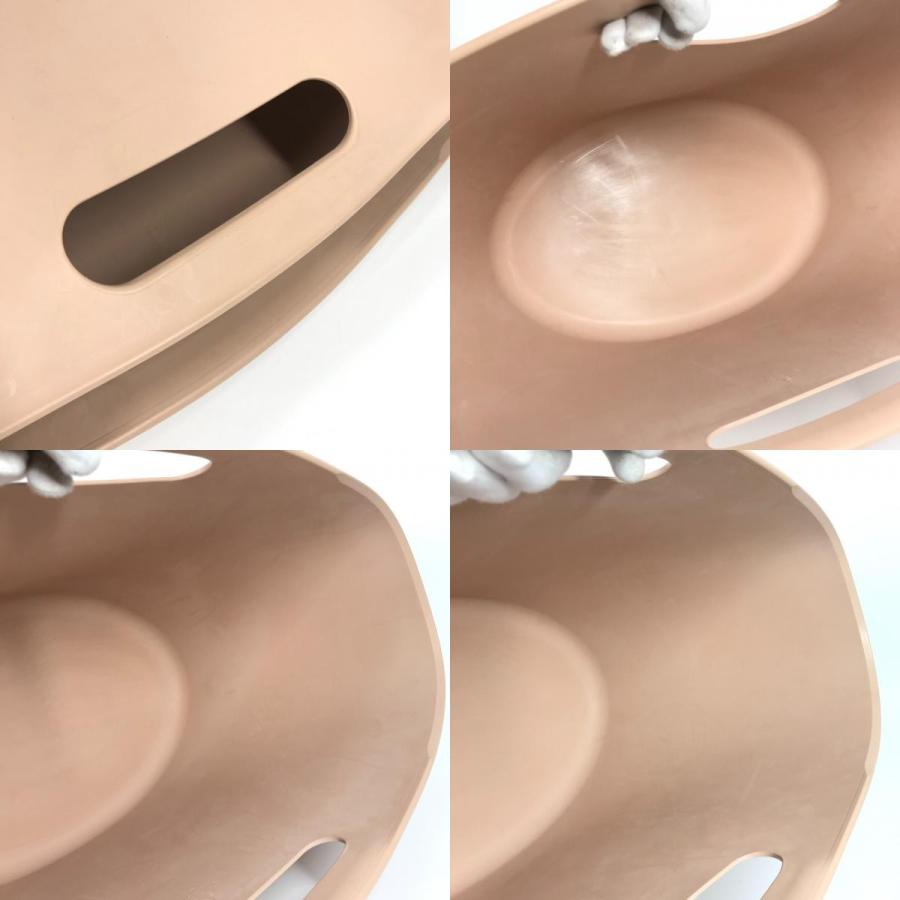 GUCCI グッチ 511261 バケツバッグ ロゴ ランドリーバッグ カバン  ハンドバッグ ベージュ レディース【中古】 | GUCCI | 08