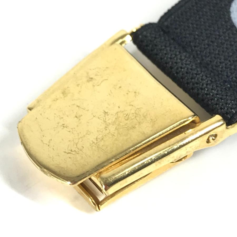 CHANEL シャネル アームバンド 1つのみ 袖止め ロゴ ヴィンテージ ベルト ブラック レディース【中古】 | CHANEL | 02