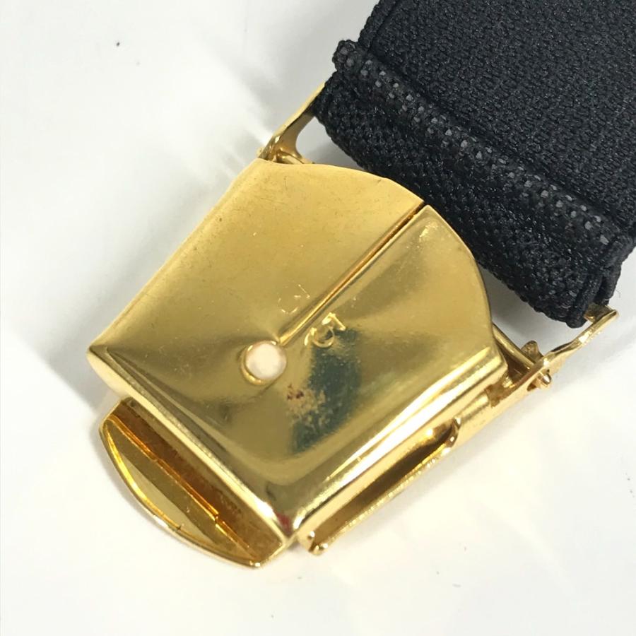 CHANEL シャネル アームバンド 1つのみ 袖止め ロゴ ヴィンテージ ベルト ブラック レディース【中古】 | CHANEL | 06