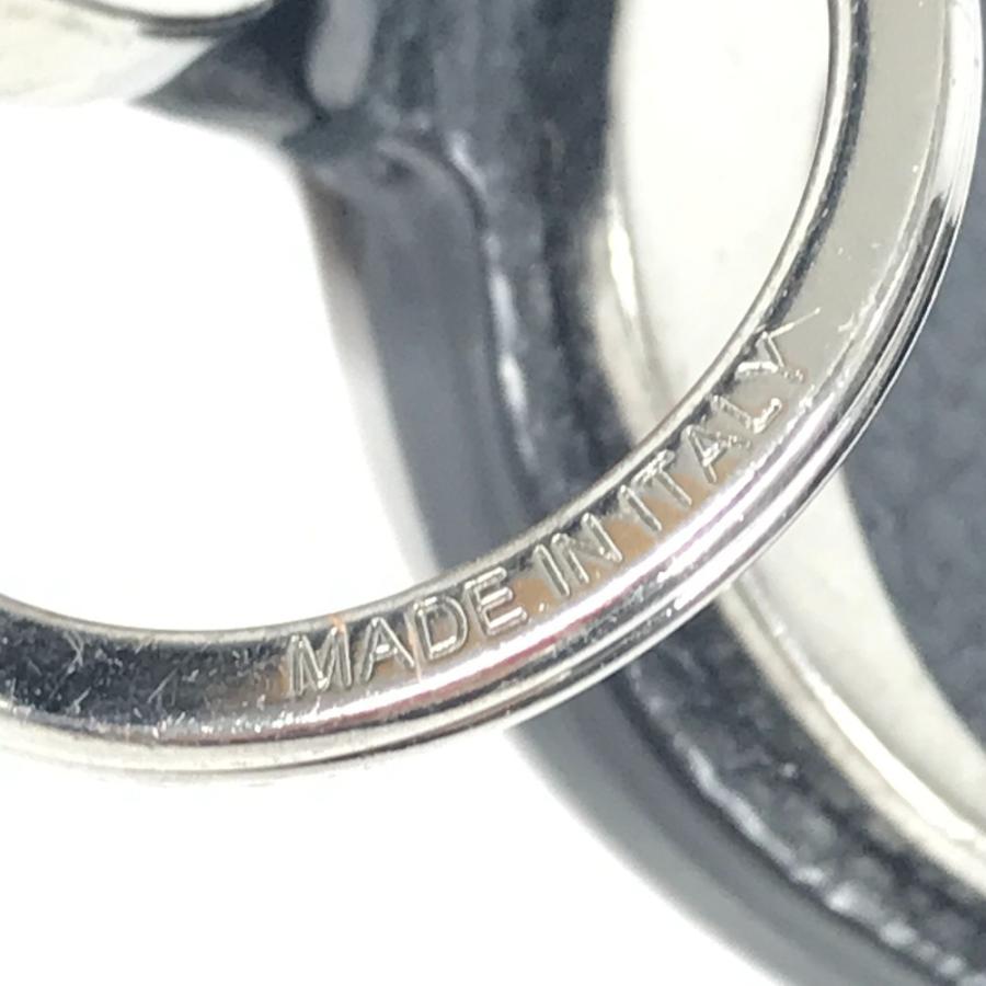 Dior ディオール CD ロゴ バッグチャーム　キーリング キーホルダー ブラック レディース【中古】 |  | 04