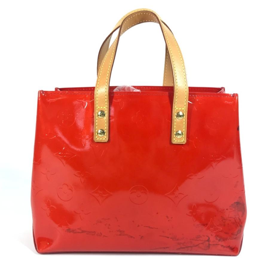 LOUIS VUITTON ルイヴィトン M91088 リードPM リード PM カバン トートバッグ モノグラムヴェルニ ハンドバッグ ルージュ レッド 【中古】 | LOUIS VUITTON | 01