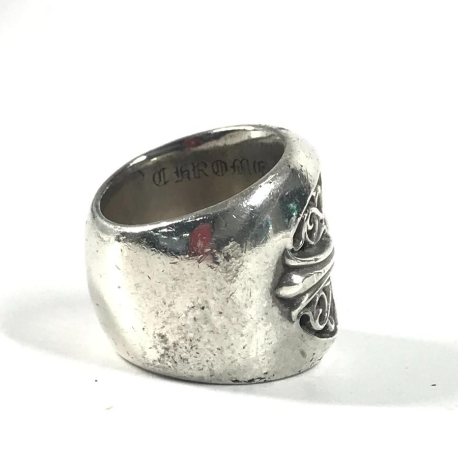 CHROME HEARTS クロムハーツ クラシックオーバルリング リング・指輪 シルバー レディース【中古】 |  | 02