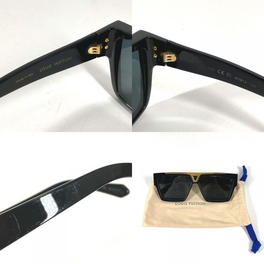 LOUIS VUITTON ルイヴィトン Z1502E サングラス・1.1 エビデンス めがね メガネ アイウェア 眼鏡  サングラス ブラック メンズ【中古】 | LOUIS VUITTON | 09