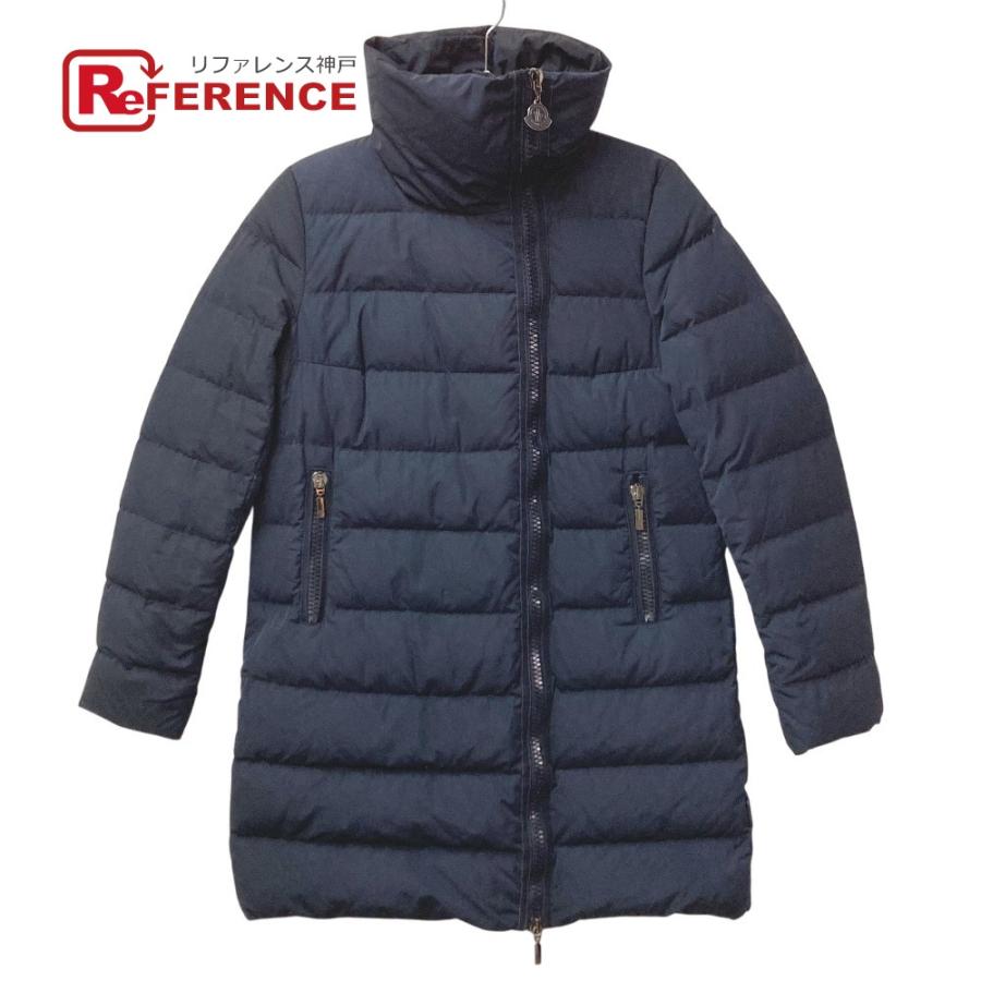 MONCLER モンクレール GERBOISE GIUBBOTTO アウター アパレル ダウン ロング 長袖 ロゴ ジェルボワーズ ダウンコート ネイビー【中古】 | MONCLER