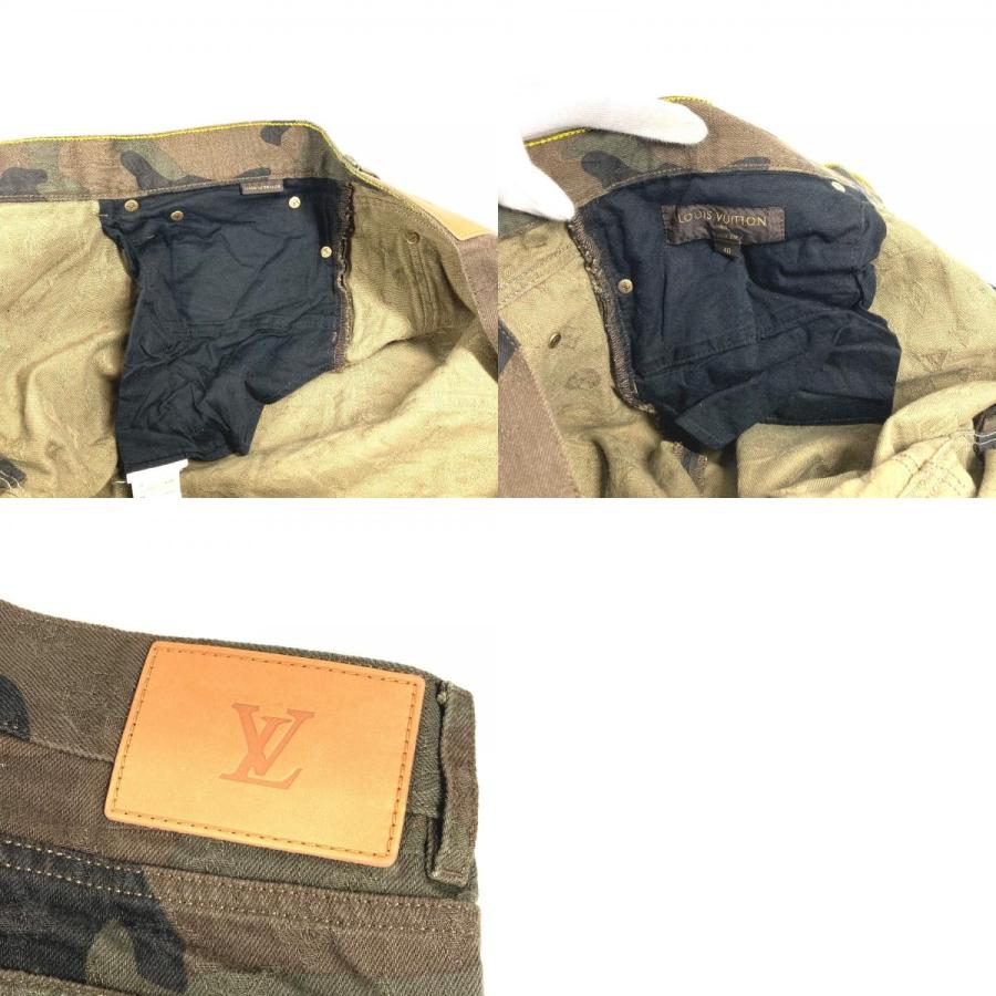 LOUIS VUITTON ルイヴィトン カモフラージュ 迷彩 デニムトラッカー アパレル SUPREME シュプリーム デニムパンツ グリーン メンズ【中古】 | LOUIS VUITTON | 09