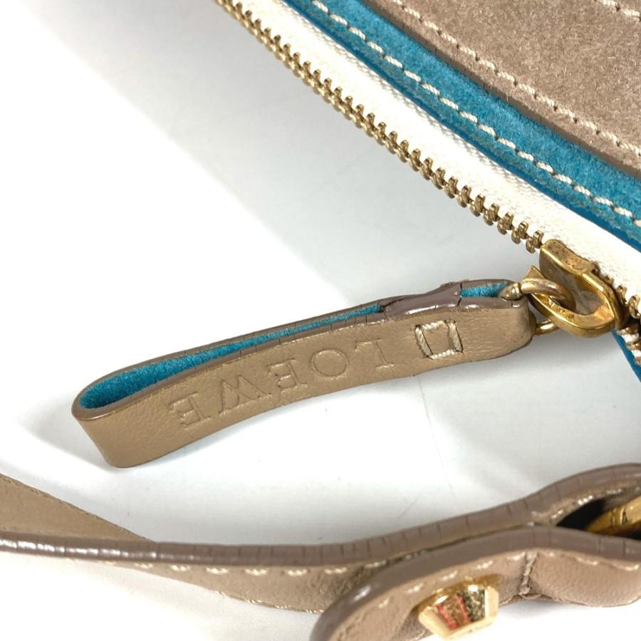 LOEWE ロエベ 160周年記念 ロゴ 斜め掛け カバン ショルダーバッグ ベージュ ユニセックス【中古】 | LOEWE | 07