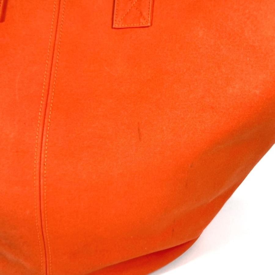 HERMES エルメス パニエドプラージュGM  トートバッグ ショルダーバッグ ポーチ付き ボストンバッグ ハンドバッグ オレンジ 【中古】 | HERMES | 03