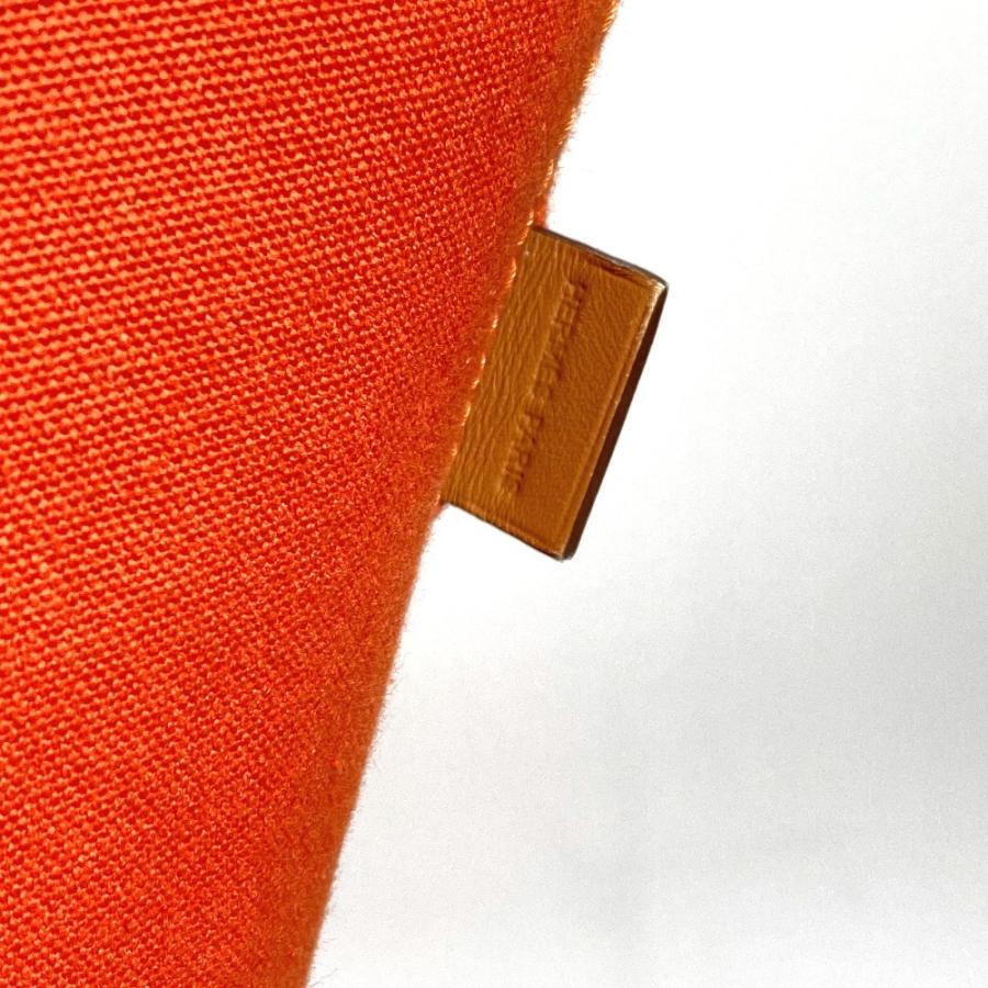 HERMES エルメス パニエドプラージュGM  トートバッグ ショルダーバッグ ポーチ付き ボストンバッグ ハンドバッグ オレンジ 【中古】 | HERMES | 05