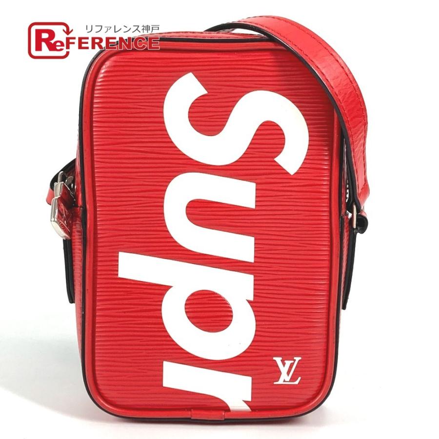 LOUIS VUITTON ルイヴィトン M53434 ダヌーブPPM カバン 斜め掛け ポシェット エピ シュプリーム コラボ ショルダーバッグ レッド 【中古】 | LOUIS VUITTON