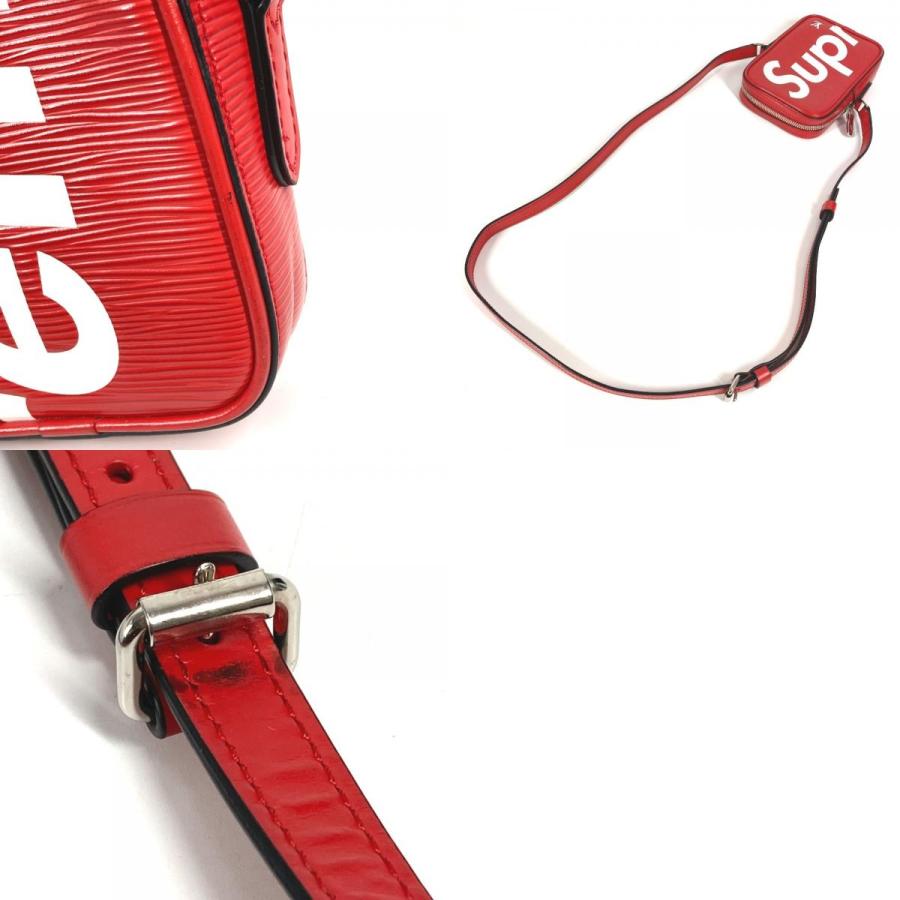 LOUIS VUITTON ルイヴィトン M53434 ダヌーブPPM カバン 斜め掛け ポシェット エピ シュプリーム コラボ ショルダーバッグ レッド 【中古】 | LOUIS VUITTON | 09
