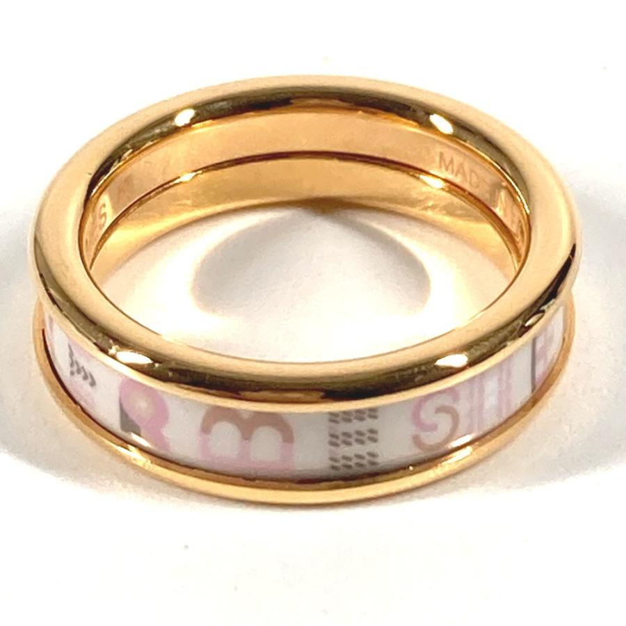 美品 HERMES エルメス リング 《エルメス・ブリコル》 PM アクセサリー リング・指輪 オーロラ ピンク×ホワイト ユニセックス【中古】 | HERMES | 02