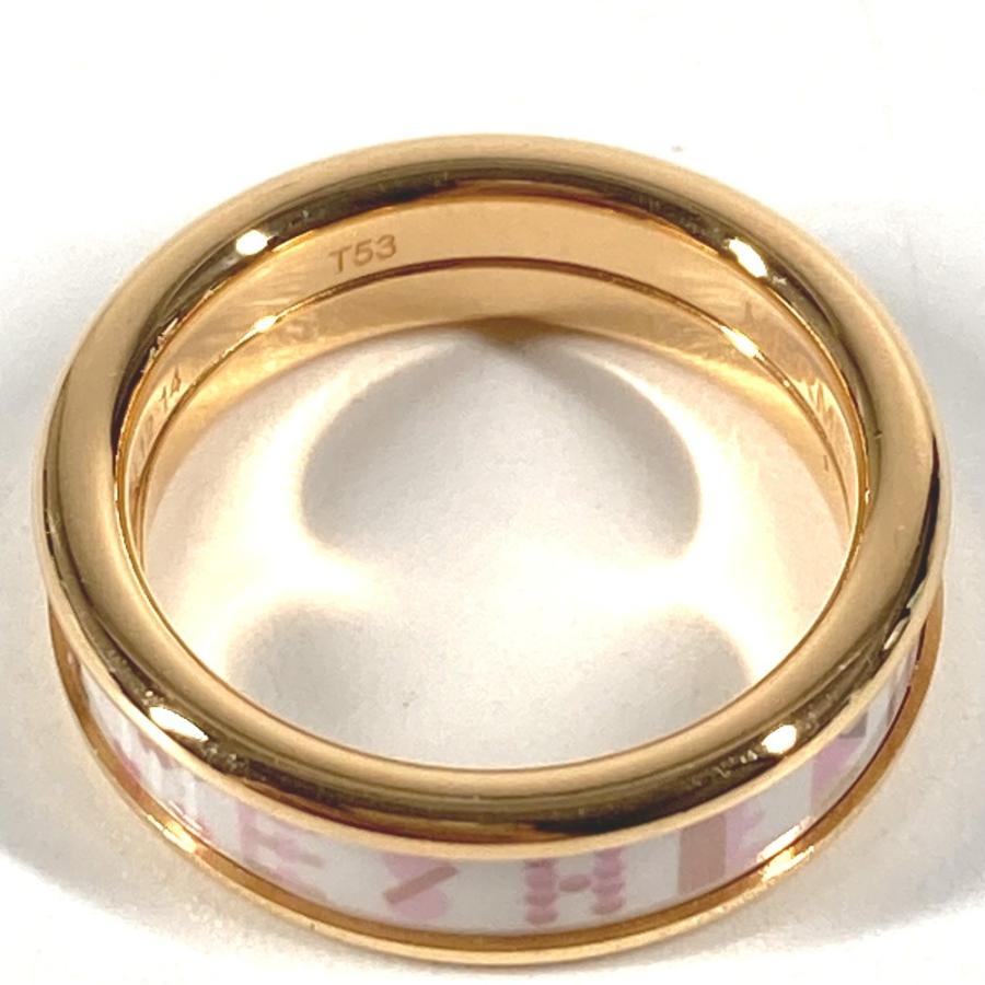 美品 HERMES エルメス リング 《エルメス・ブリコル》 PM アクセサリー リング・指輪 オーロラ ピンク×ホワイト ユニセックス【中古】 | HERMES | 05