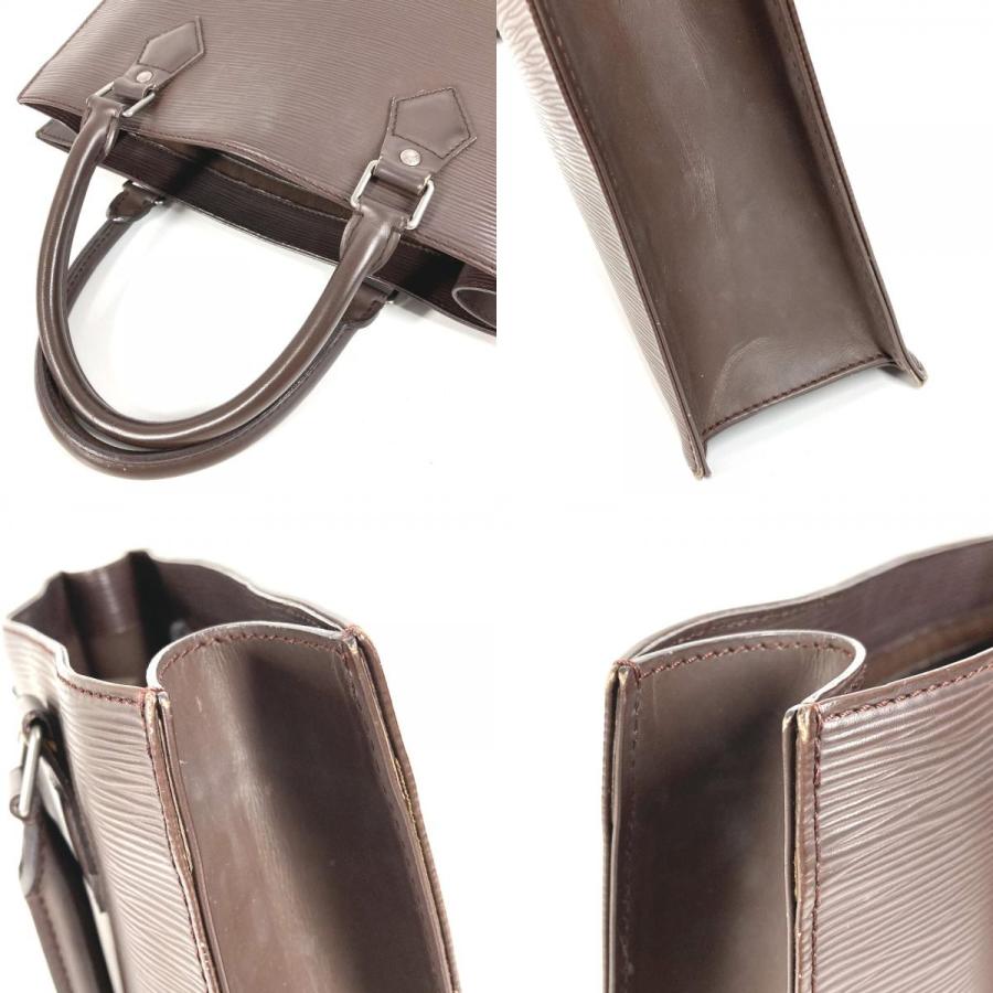 LOUIS VUITTON ルイヴィトン M5274D   サックプラPM  サックプラ PM カバン 縦型 トートバッグ  エピ ハンドバッグ モカ ブラウン【中古】 | LOUIS VUITTON | 07
