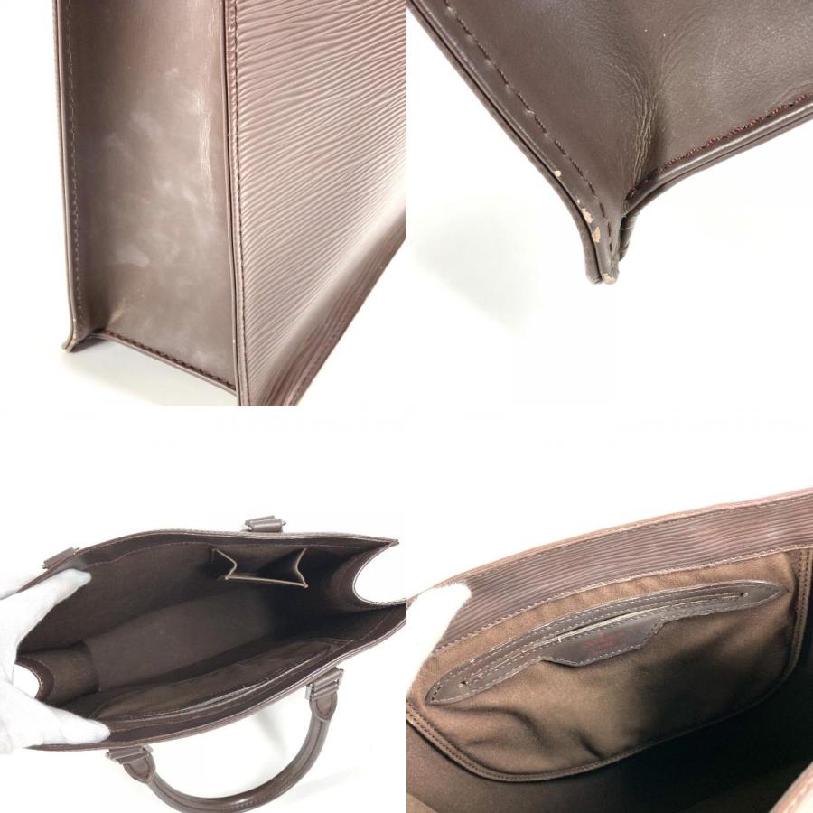 LOUIS VUITTON ルイヴィトン M5274D   サックプラPM  サックプラ PM カバン 縦型 トートバッグ  エピ ハンドバッグ モカ ブラウン【中古】 | LOUIS VUITTON | 08