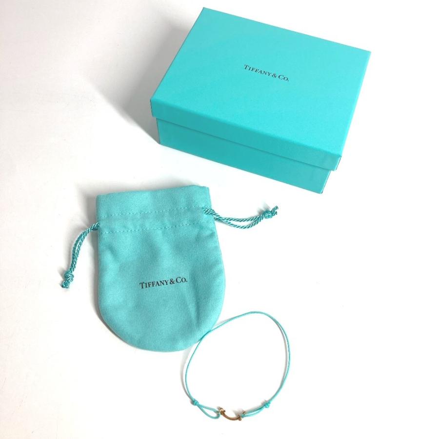 美品 TIFFANY&Co. ティファニー ティファニー Tスマイル コード ブレスレット  アクセサリー オンライン限定 ブレスレット ブルー【中古】 | TIFFANY&Co. | 06