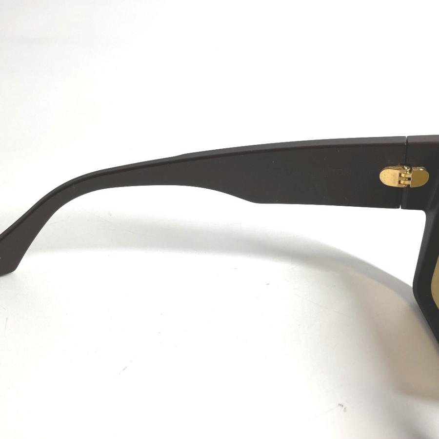 LOUIS VUITTON ルイヴィトン Z1671E サングラスLVワイメア L めがね メガネ アイウェア 眼鏡 モノグラム サングラス ブラウン【中古】 | LOUIS VUITTON | 04