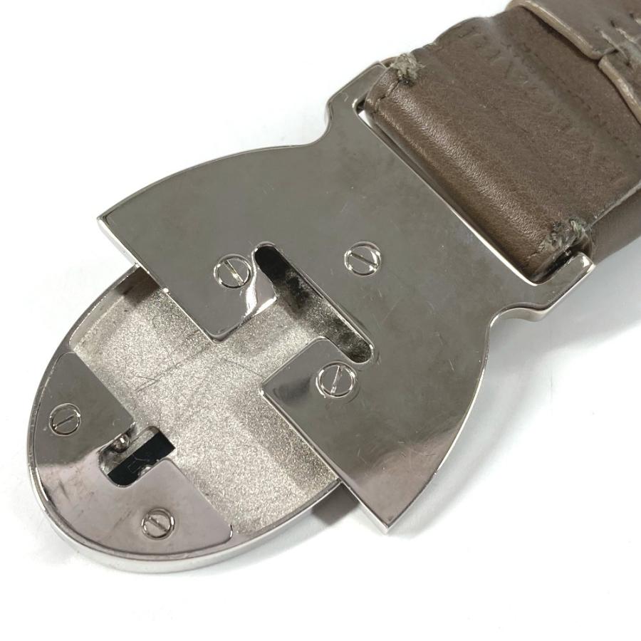 BVLGARI ブルガリ ロゴ アクセサリー バックル ボトムス用ベルト ベルト ネイビー メンズ【中古】 | BVLGARI | 07