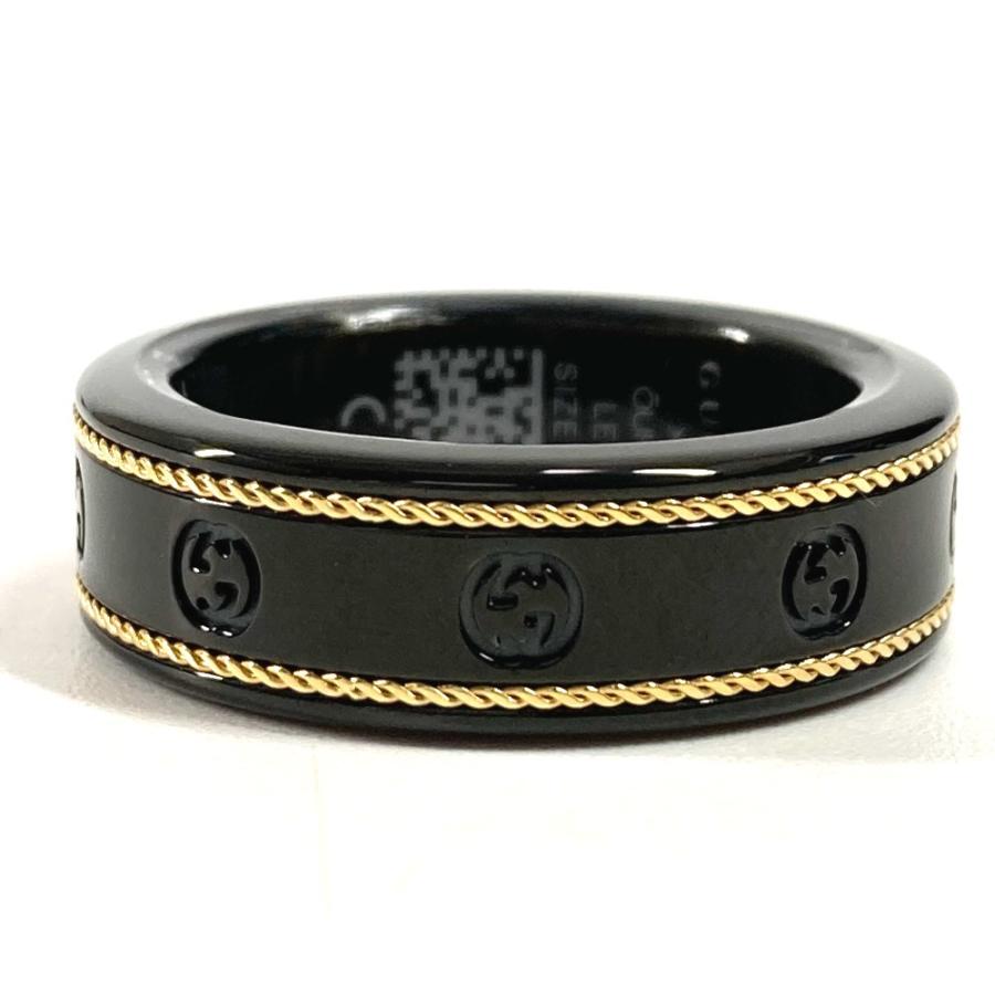新品同様 GUCCI グッチ スマートリング インターロッキングG アクセサリー 電子機器 オーラ OURA リング・指輪 ブラック【中古】 | GUCCI | 03