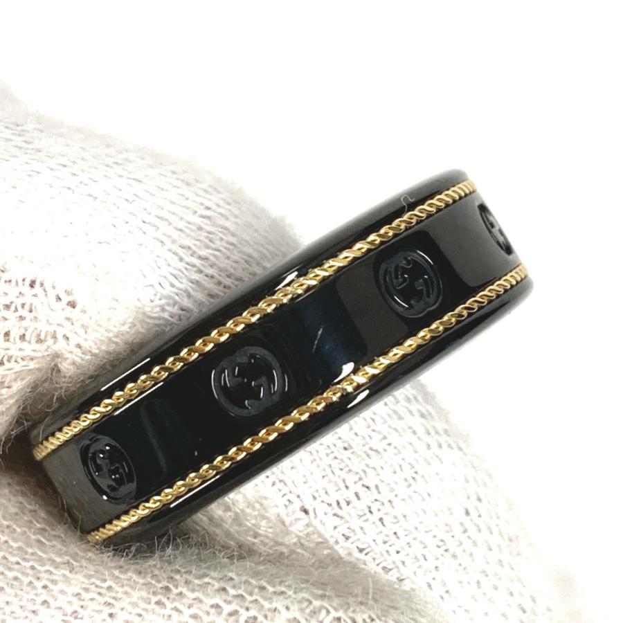 新品同様 GUCCI グッチ スマートリング インターロッキングG アクセサリー 電子機器 オーラ OURA リング・指輪 ブラック【中古】 | GUCCI | 07