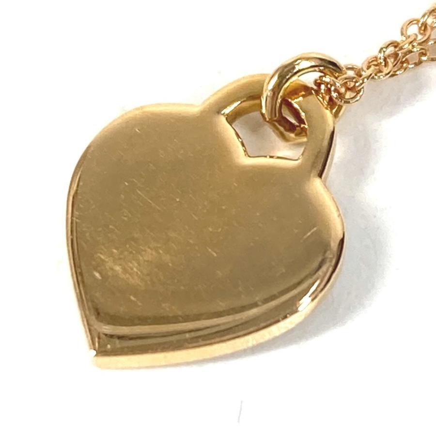 TIFFANY&Co. ティファニー リターン トゥダブル ハート タグ ネックレス ダイヤモンド  K18 金 チェーンネックレス  ゴールド【中古】 | TIFFANY&Co. | 03