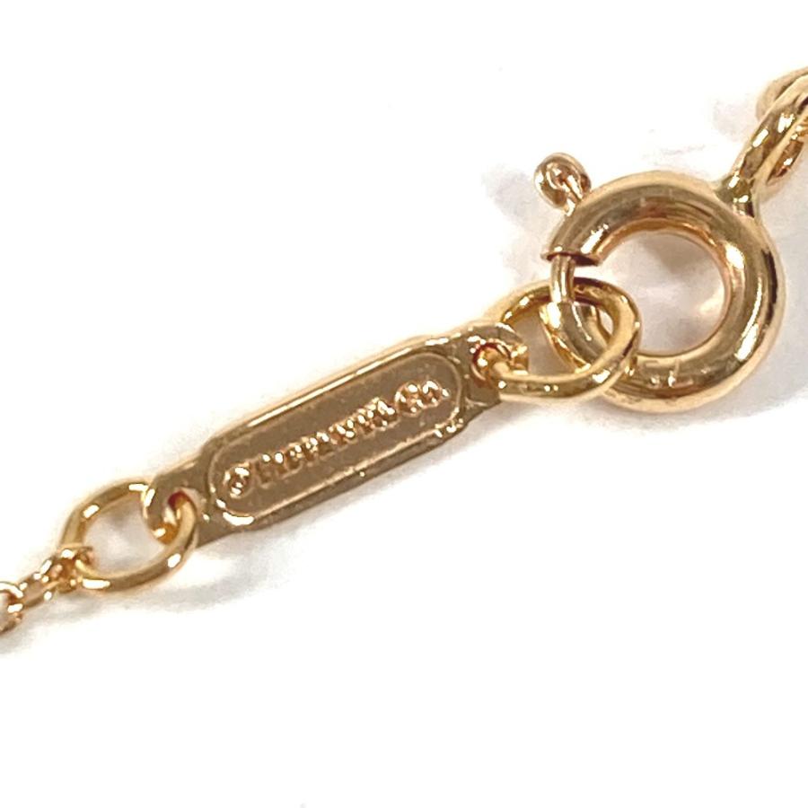 TIFFANY&Co. ティファニー リターン トゥダブル ハート タグ ネックレス ダイヤモンド  K18 金 チェーンネックレス  ゴールド【中古】 | TIFFANY&Co. | 06