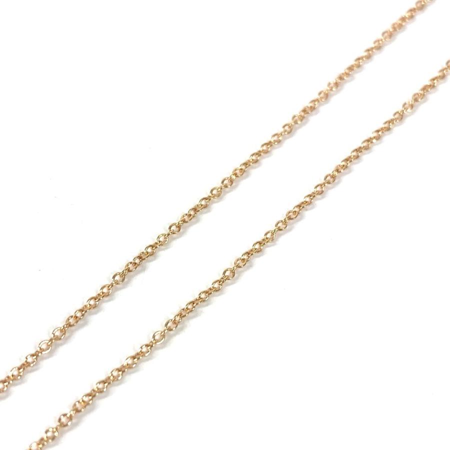 TIFFANY&Co. ティファニー リターン トゥダブル ハート タグ ネックレス ダイヤモンド  K18 金 チェーンネックレス  ゴールド【中古】 | TIFFANY&Co. | 08