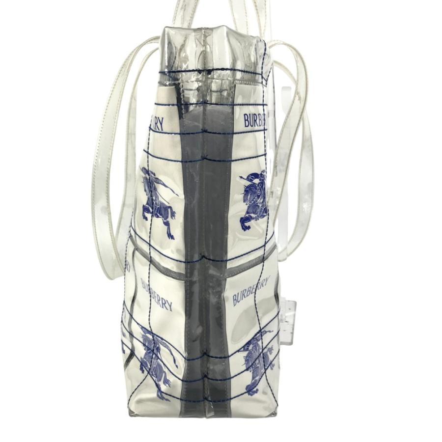 BURBERRY バーバリー 8079639 EKD ロゴ カバン 肩掛け トートバッグ ショルダーバッグ クリア ユニセックス【中古】 | BURBERRY | 02