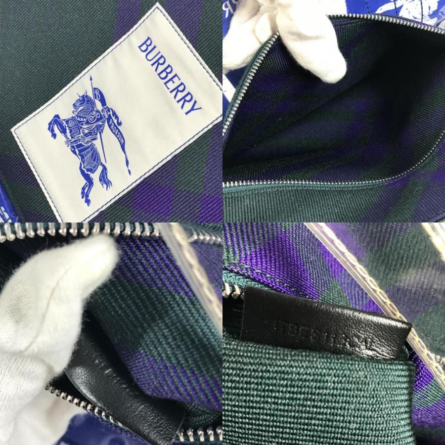 BURBERRY バーバリー 8079639 EKD ロゴ カバン 肩掛け トートバッグ ショルダーバッグ クリア ユニセックス【中古】 | BURBERRY | 09