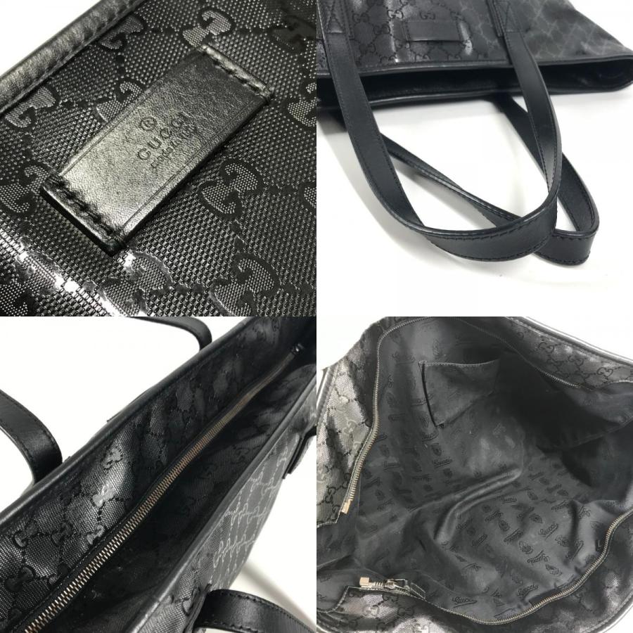 GUCCI グッチ GG インプリメ カバン 肩掛け トートバッグ ショルダーバッグ ブラック レディース 211120【中古】 | GUCCI | 08