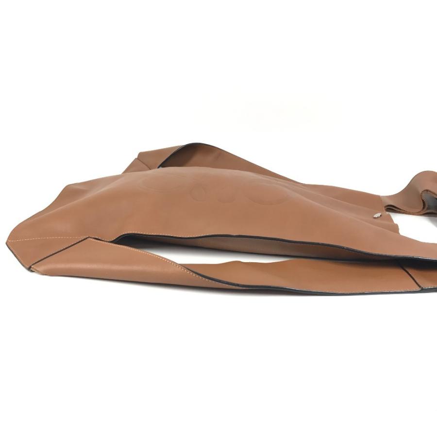 LOEWE ロエベ ロゴ アナグラム ショッパーバックパック  カバン バックパック リュックサック ブラウン レディース【中古】 | LOEWE | 03