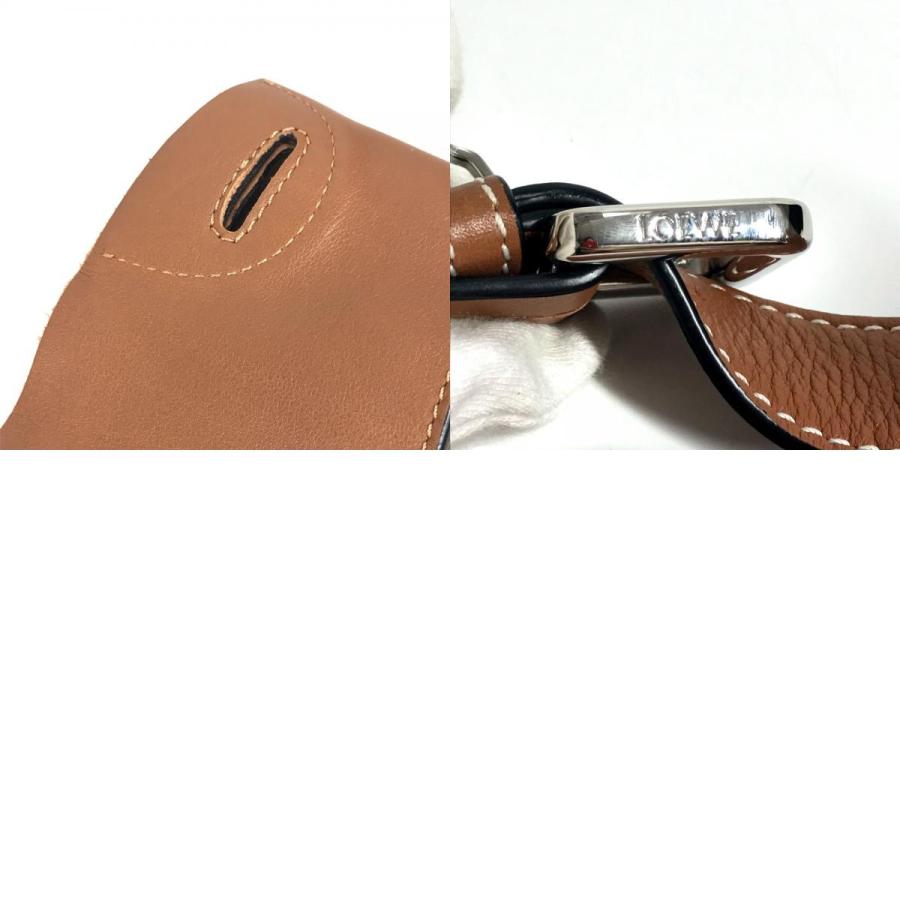 LOEWE ロエベ ロゴ アナグラム ショッパーバックパック  カバン バックパック リュックサック ブラウン レディース【中古】 | LOEWE | 09