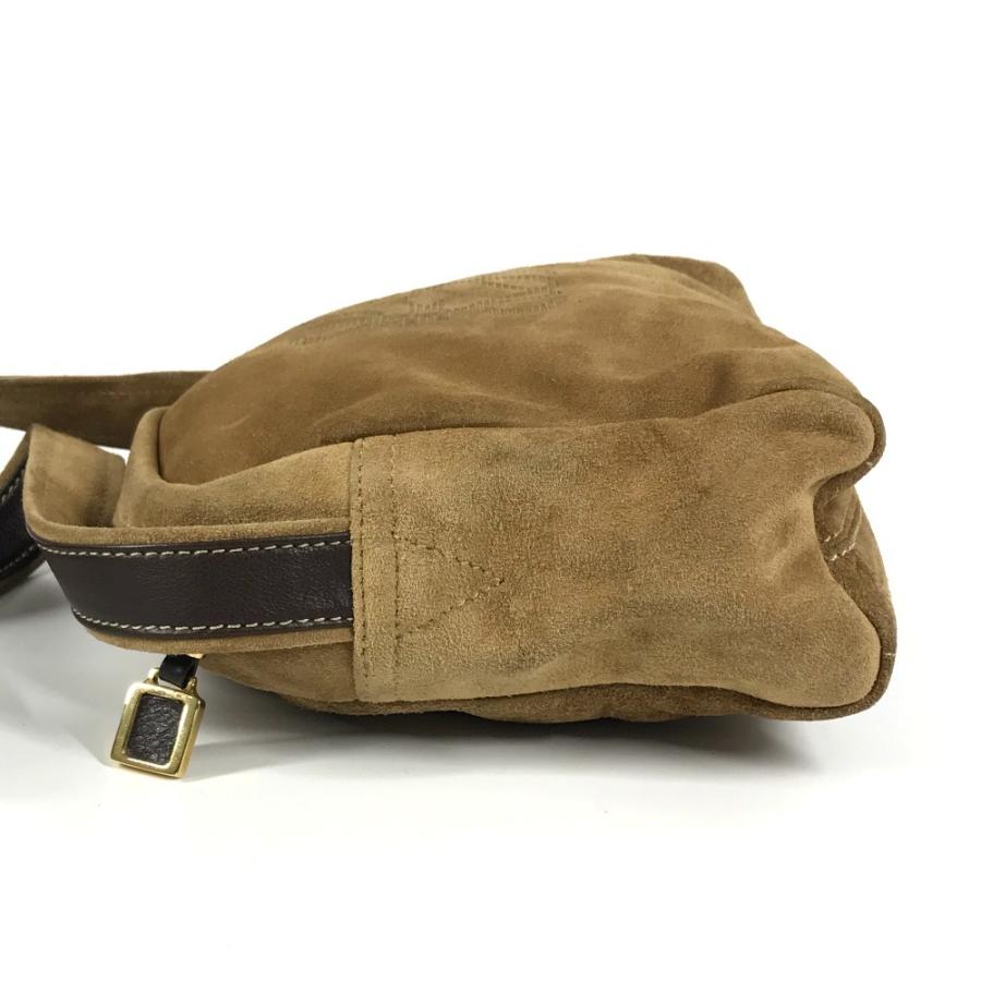 LOEWE ロエベ アナグラム ロゴ カバン 肩掛け  ヴィンテージ ショルダーバッグ ブラウン レディース【中古】 | LOEWE | 04
