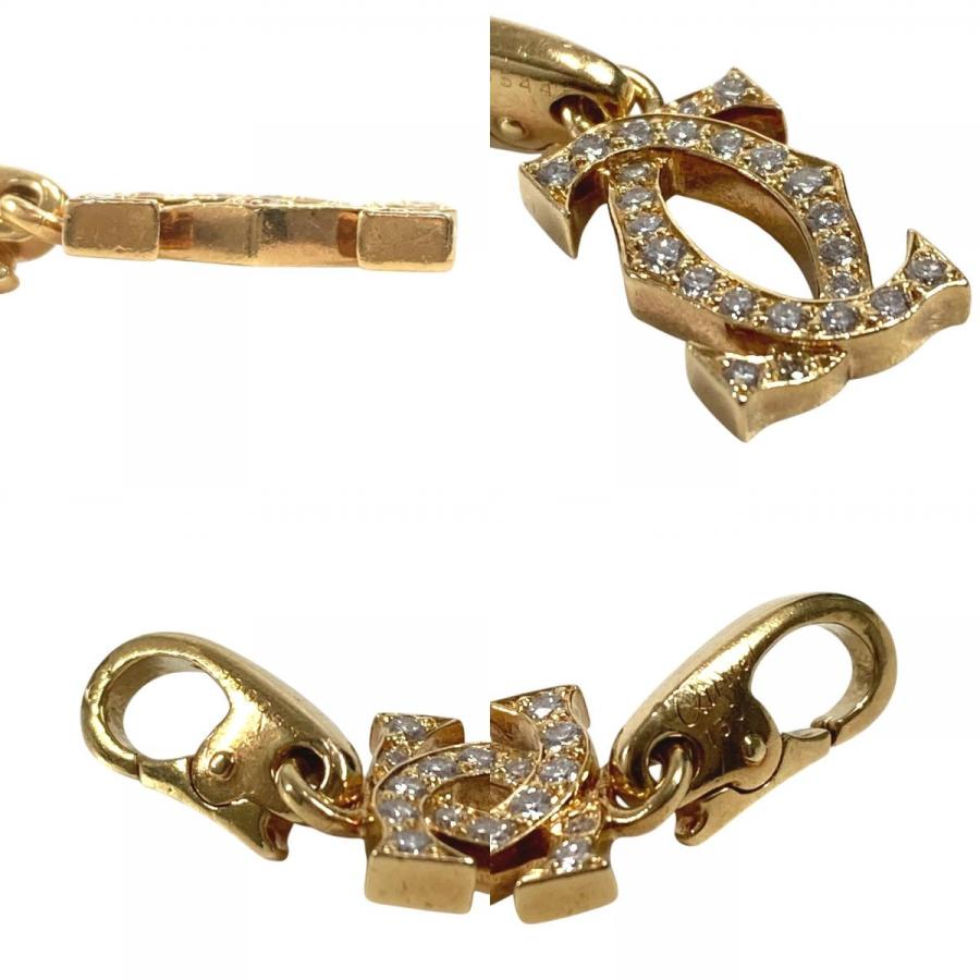 CARTIER カルティエ ダイヤモンド チャーム 2C アクセサリー ジュエリー ネックレス ペンダントトップ ダイヤ K18 金 チャーム 【中古】 | Cartier | 07