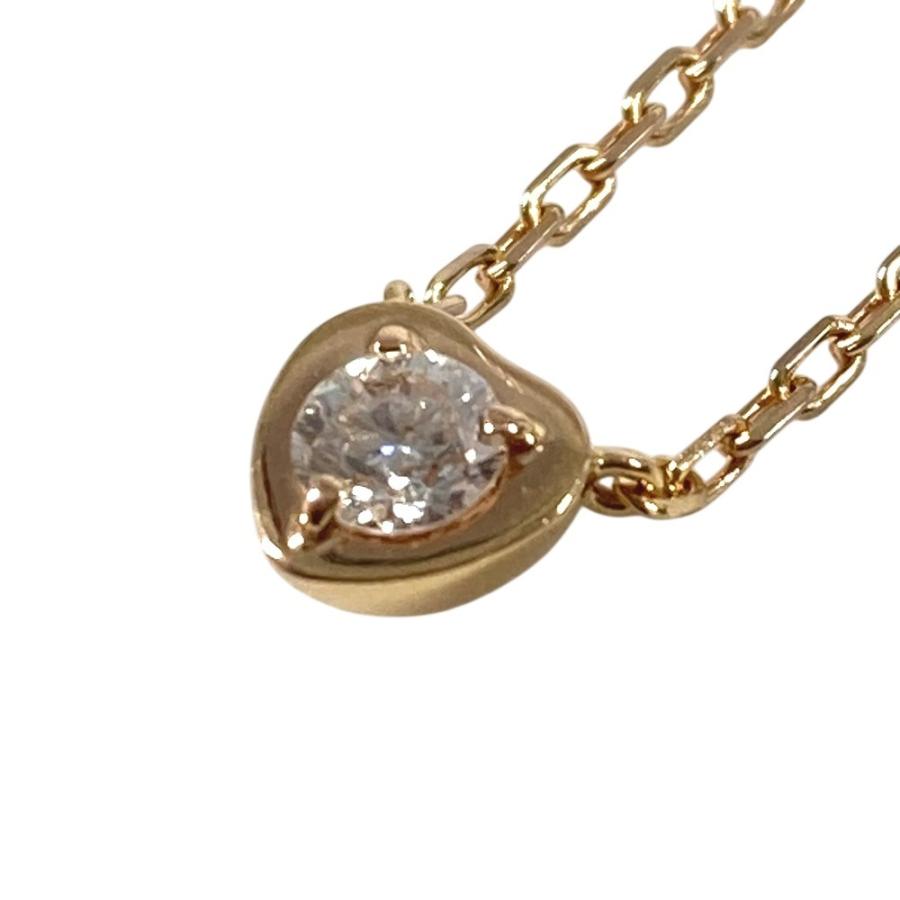 美品 CARTIER カルティエ ディアマン レジェ ハート アクセサリー ジュエリー チェーンネックレス ダイヤ ネックレス ゴールド【中古】 | Cartier | 02