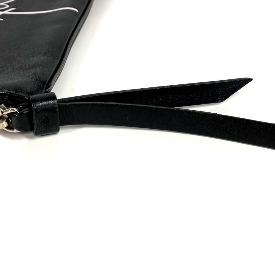 Dior ディオール ロゴ カバン セカンドバッグ ポーチ クラッチバッグ ブラック ユニセックス【中古】 |  | 04