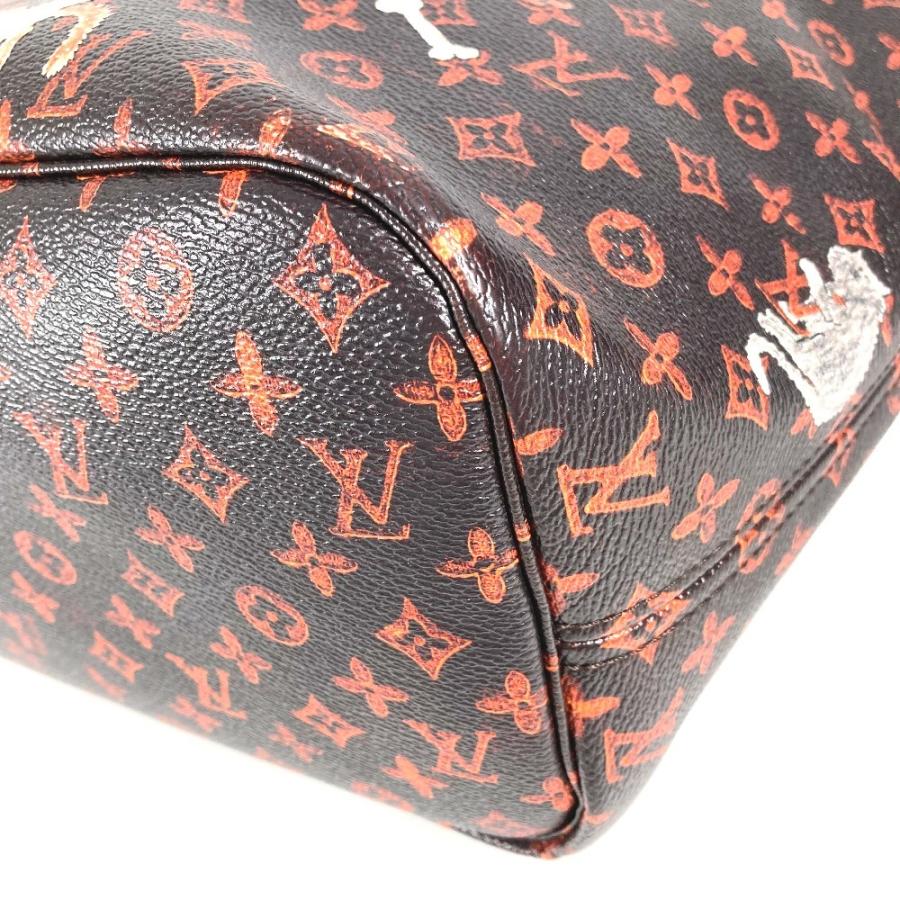 LOUIS VUITTON ルイヴィトン  M44441  ネヴァーフルMM ショルダーバッグ 肩掛け ポーチ付き ネコ 猫 キャットグラム トートバッグ【中古】 | LOUIS VUITTON | 06